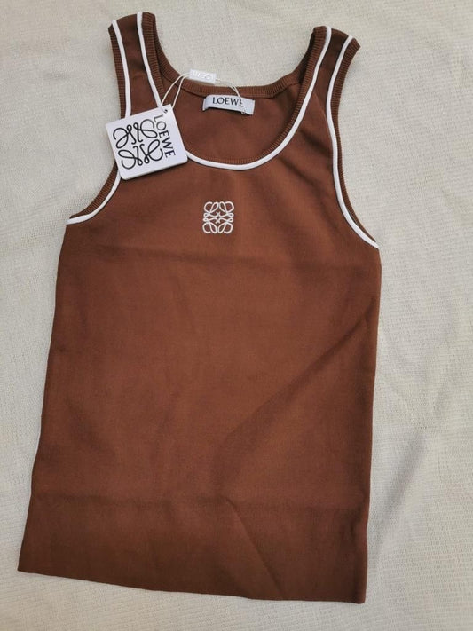 Petit haut loewe dispo en marron blanc et noir